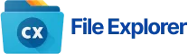 CX file explorer Logo